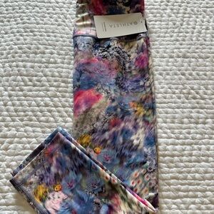 Athleta Elation Capri Multicolor floral Size Small